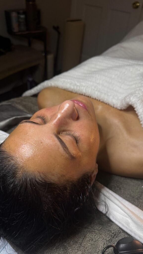 HydraFacial treatment with massage and mask at Skin Care Supreme, Westbury NY
